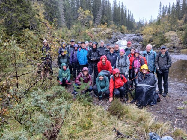 Kafferast ved Ner Salthammersfossen